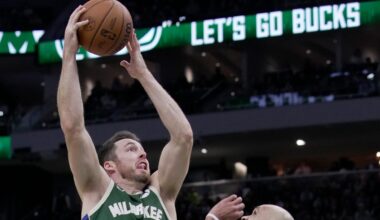 Milwaukee Bucks' Pat Connaughton picks up player option for 2025-26