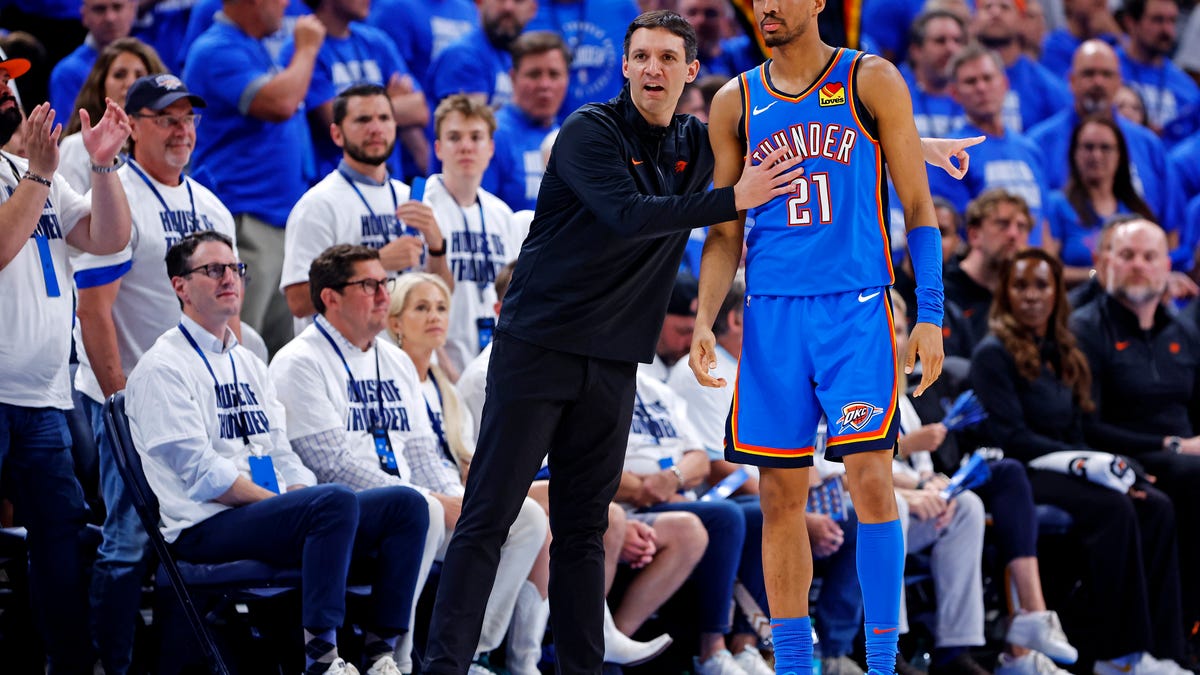 Mark Daigneault explains advantages OKC playoff crowd bring to Thunder