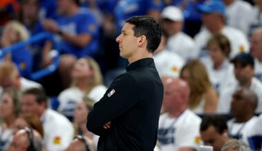 Mark Daigneault talks Rick Carlisle before Pacers-Thunder NBA Finals