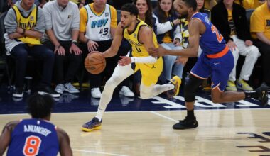 Former Net Mikal Bridges, Knicks lose to Pacers in 2025 NBA playoffs