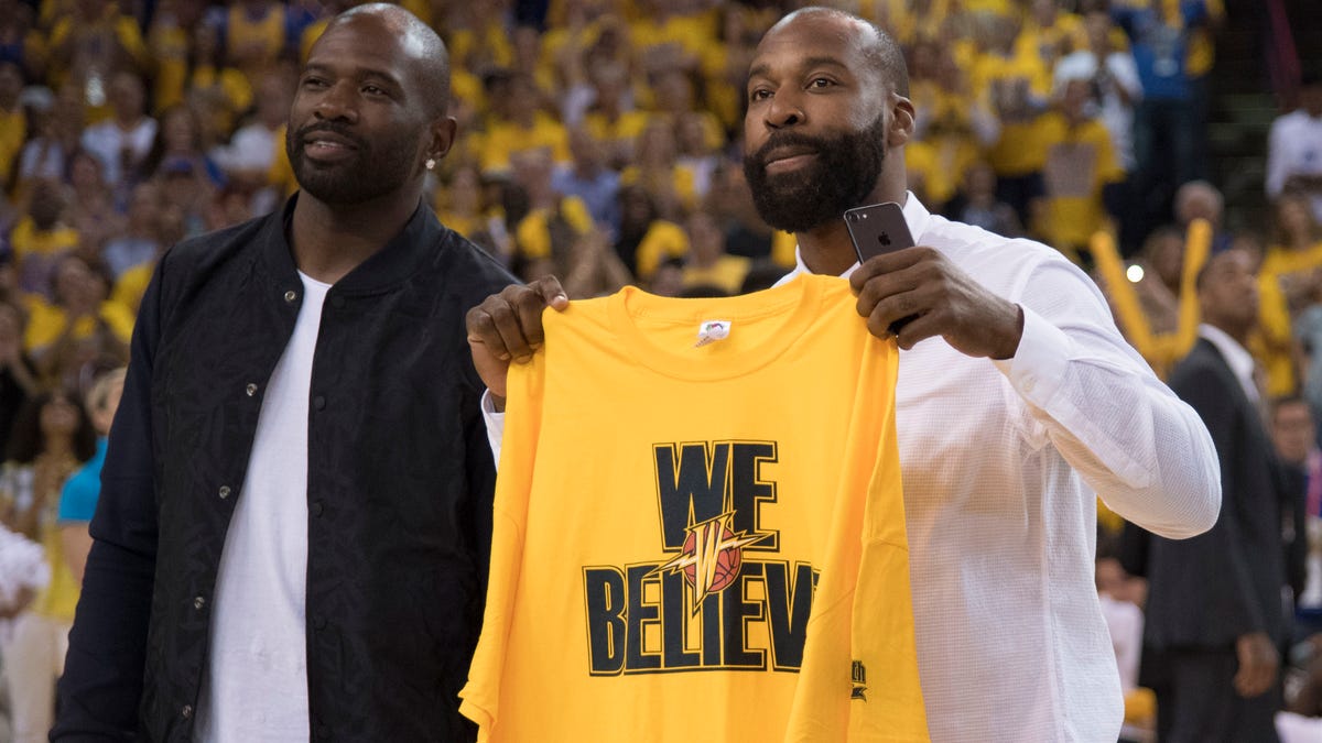 Jason Richardson shared wild
Warriors story