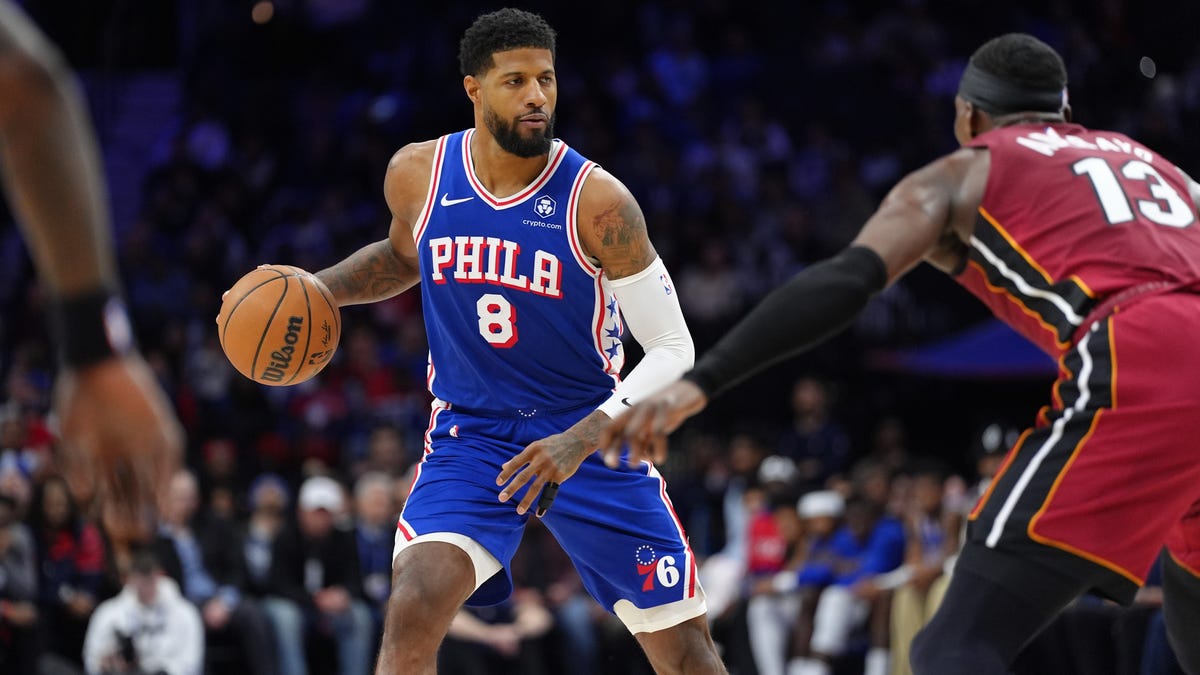 Sixers' Paul George comes in ranked 90th-best player in the top 100