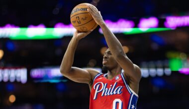 Sixers star Tyrese Maxey ranked No. 39 in top 100 NBA players list