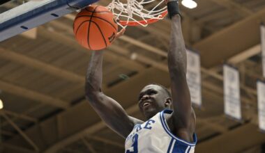 Raptors high on Duke center Khaman Maluach ahead of draft