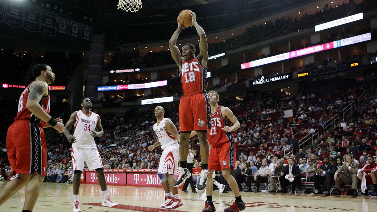 Nets jersey history No. 18