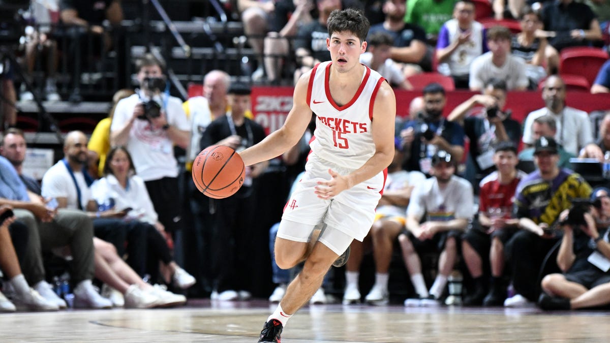 Reed Sheppard to play for Rockets at NBA’s 2025 summer league