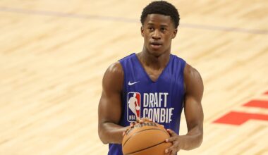 V.J. Edgecombe goes No. 3 to Sixers in ESPN's latest NBA mock draft