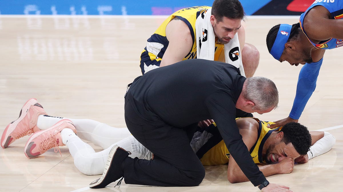 Pacers star suffered torn Achilles tendon in Game 7