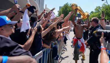 OKC Thunder fans swarm downtown, live updates