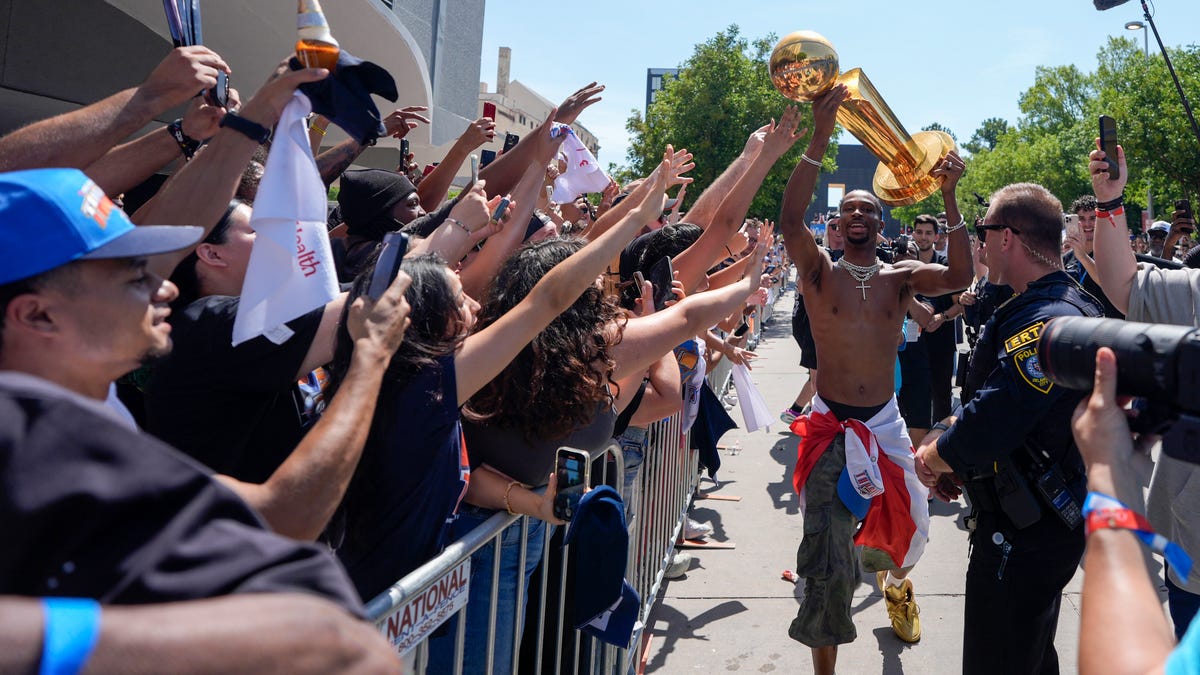 OKC Thunder fans swarm downtown, live updates