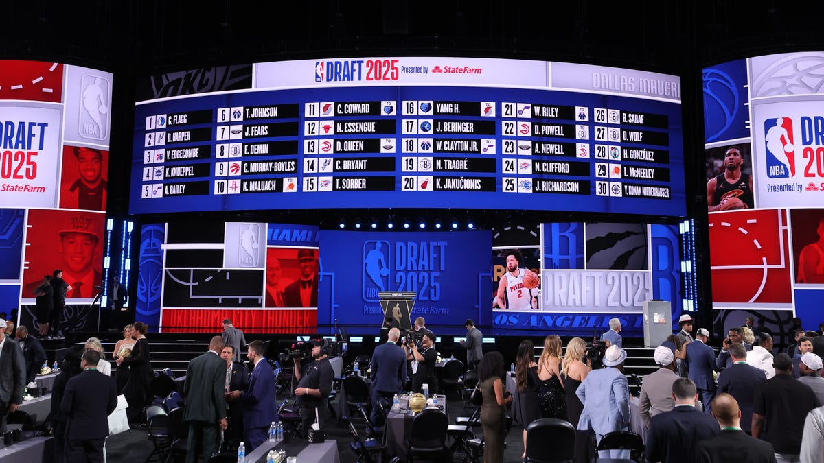 NBA Draft 2025 live updates: Latest picks, trades, grades