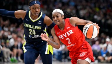 Fever addition Aari McDonald stepping up in Caitlin Clark's place