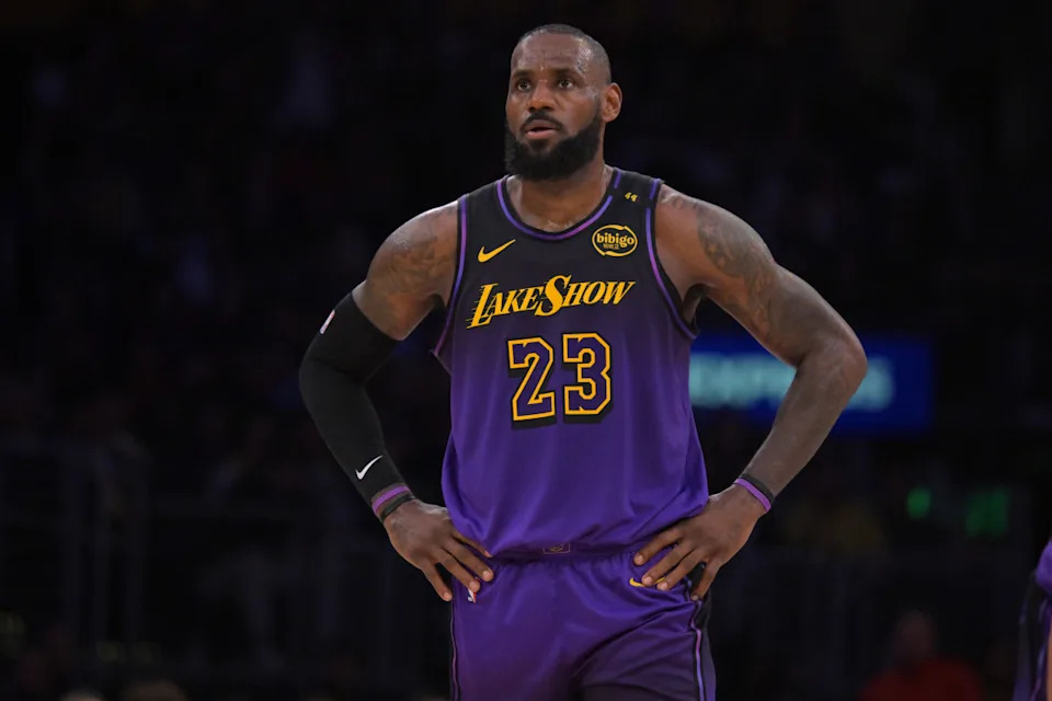 Los Angeles Lakers star LeBron James (23).Jayne Kamin-Oncea-Imagn Images