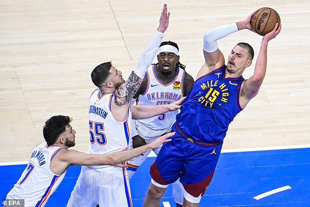 Hartenstein has been a huge part of the Thunder's stifling defense this season