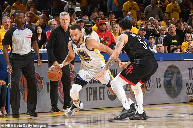 Warriors coach Steve Kerr had complained about a perceived lack of foul calls on Curry in the playoffs