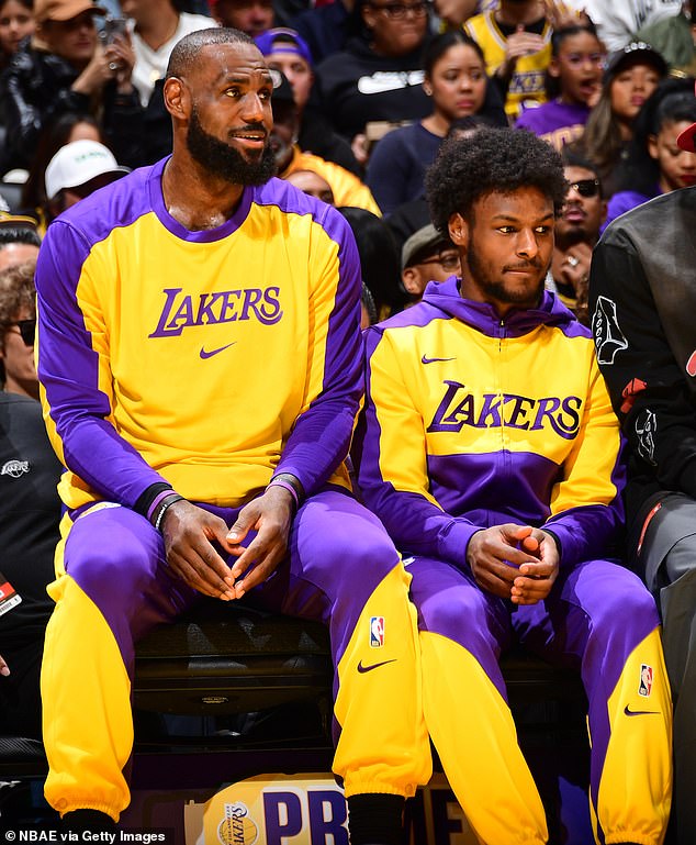 Some fans believed the Ainges were not receiving the same criticism as LeBron and Bronny James did