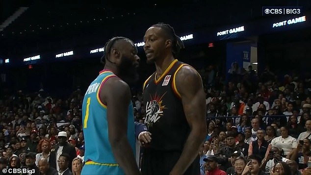 Ex-NBA players Dwight Howard and Lance Stephenson got into a wild brawl on Saturday night