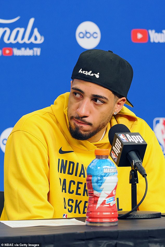 Indiana Pacers star Tyrese Haliburton will reportedly undergo an MRI on a strained right calf