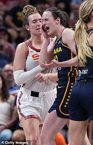 Marina Mabrey should have been ejected for her shove on Caitlin Clark, the WNBA has ruled