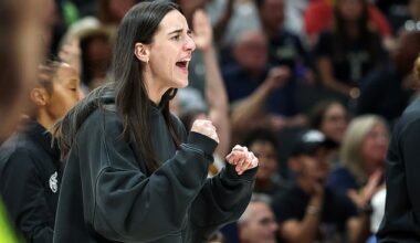 Caitlin Clark has been named an All-Star Game captain in her second season in the WNBA