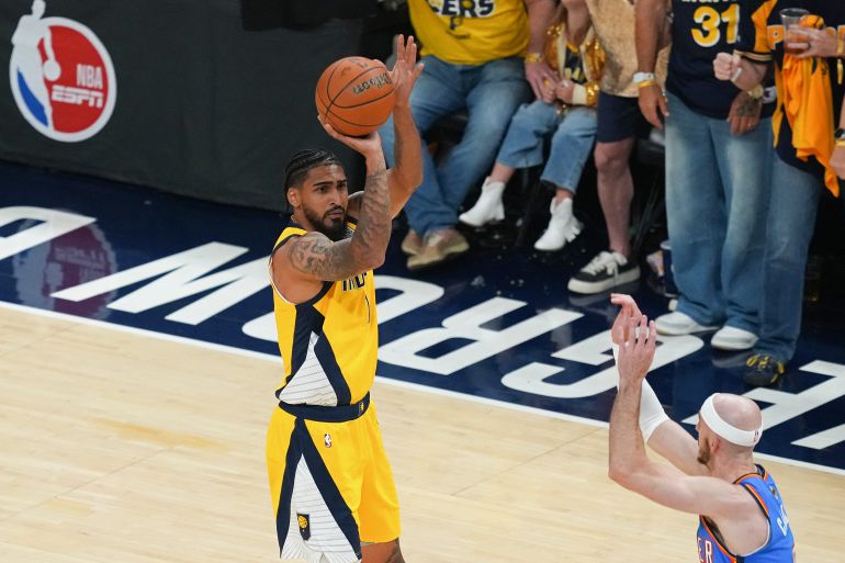 Obi Toppin in action.