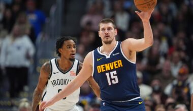 Nikola Jokic, Russell Westbrook match triple-doubles as Nuggets hold off Nets