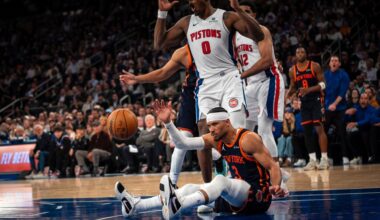 Knicks back Mikal Bridges after Game 2 brick in loss to Pistons