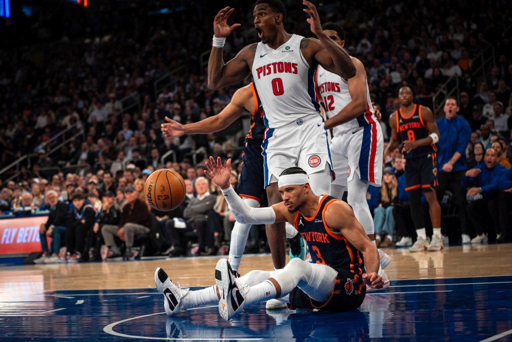 Knicks back Mikal Bridges after Game 2 brick in loss to Pistons