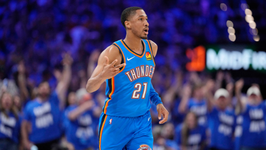 Aaron Wiggins in action vs Indiana Pacers in Game 2 of the NBA Finals(Reuters)