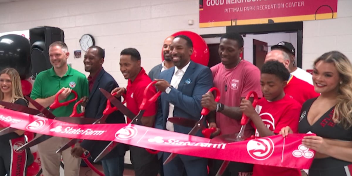 Hawks, State Farm cut ribbon on new teen center in south Atlanta