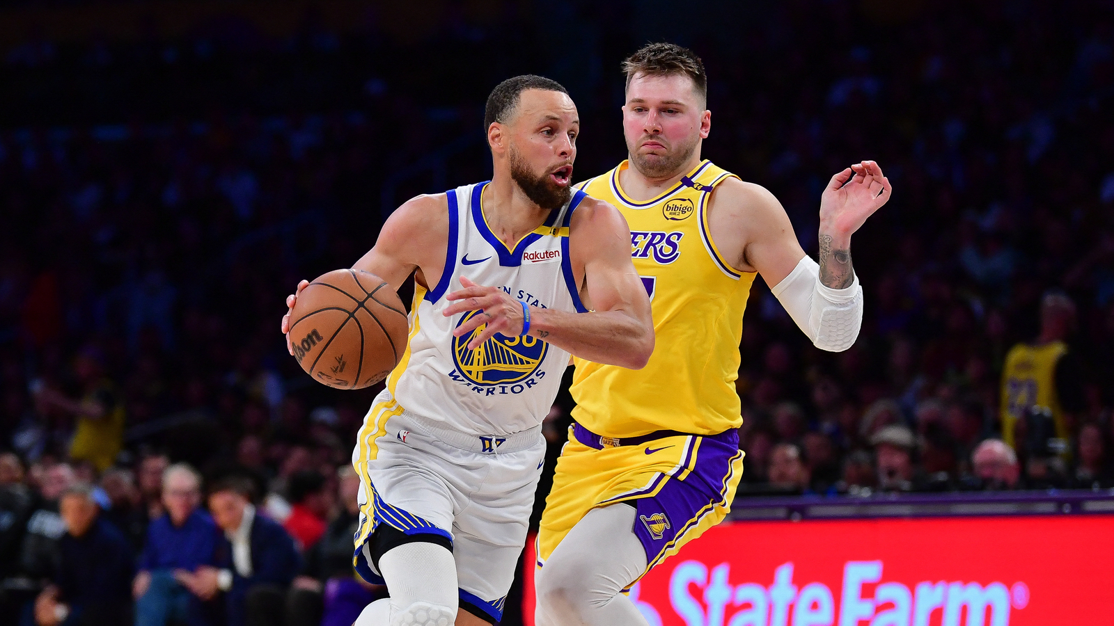 Steph Curry's shocked reaction to Luka Doncic's trade to rival Los Angeles Lakers: ‘They must be coming for us too’