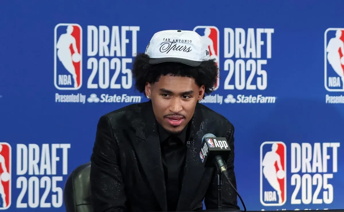 New Spurs player Dylan Harper reassures Utah Jazz fans after making a comment about Ace Bailey