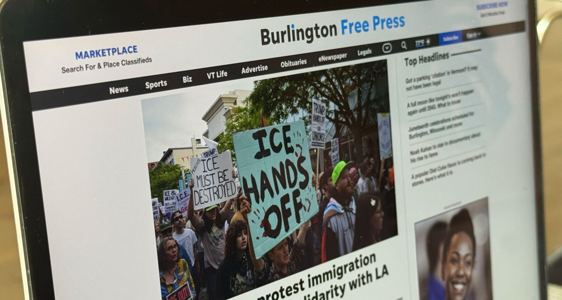 Court dismisses father’s lawsuit against Burlington newspaper over lack of basketball coverage