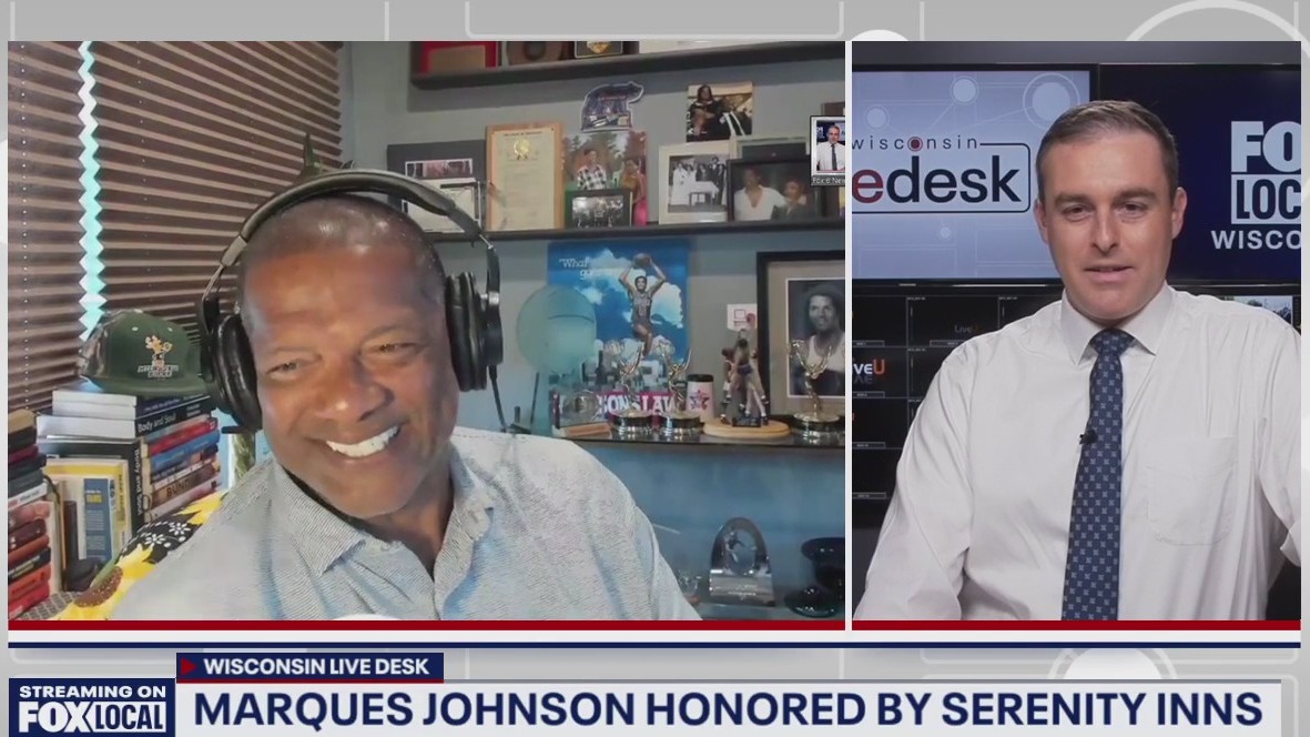 Marques Johnson joins Wisconsin Live Desk