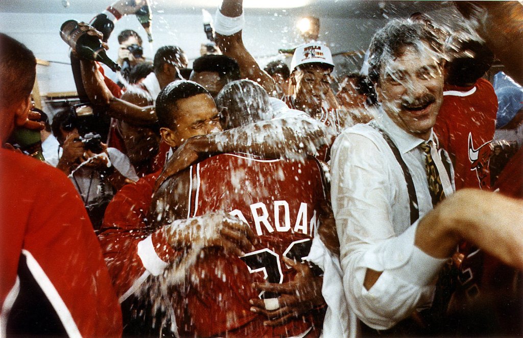 Bulls win team's first championship