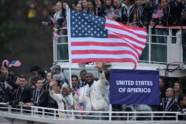 LeBron James Had 'Untouchable Aura' As USA Flag Bearer In 2024 Olympics
