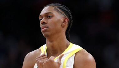 Cody Williams #5 Utah Jazz...