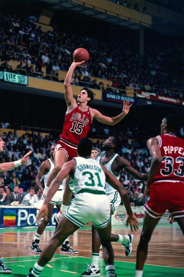 6ft 10in power forward/center Haley had a close relationship with Rodman