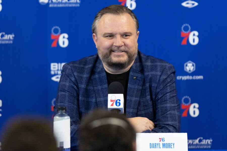 Sixers' Morey Discusses Embiid's Recovery, Edgecombe Pick