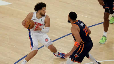 Detroit Pistons fend off Jalen Brunson’s dominance to edge New York Knicks in NBA playoff Game 2