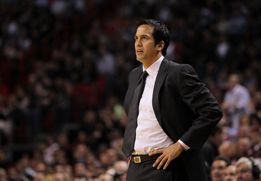Erik Spoelstra has been with the Miami Heat for 17 seasons now