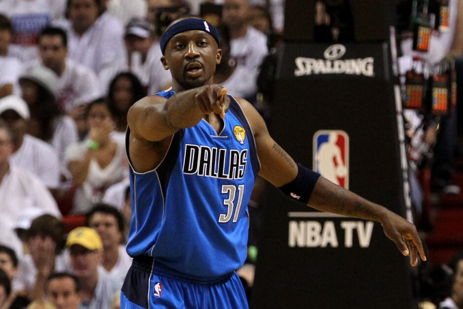 Dallas Mavericks guard Jason Terry