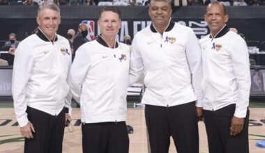 For NBA referees, earning the White Jacket is the pinnacle of their profession