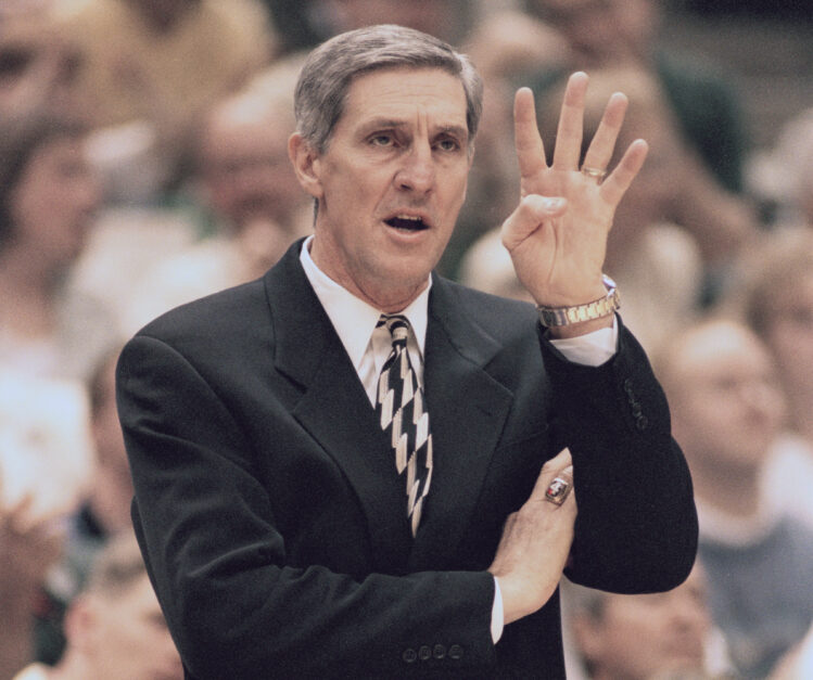 Jerry Sloan helped the Utah Jazz get to two NBA Finals appearances.