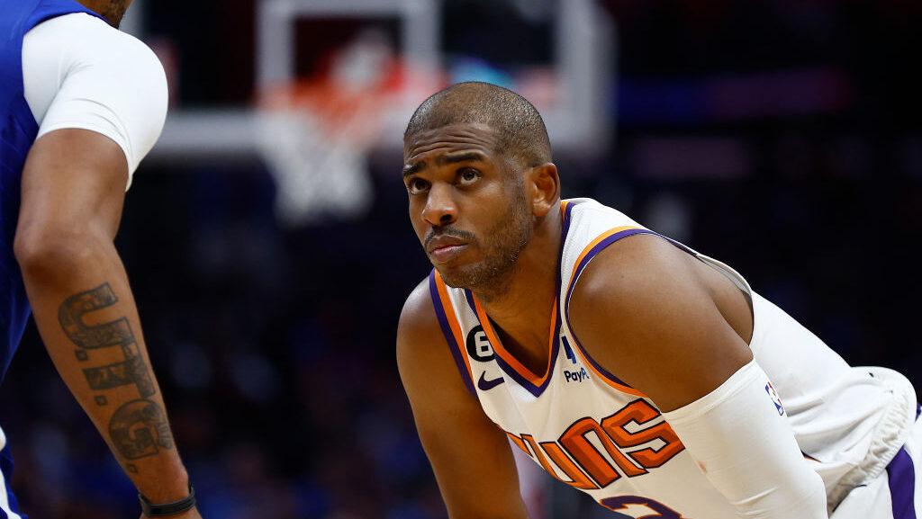 Chris Paul #3 of the Phoenix Suns...