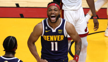 Bruce Brown's 21 points gives Denver a 3-1 lead in the Finals