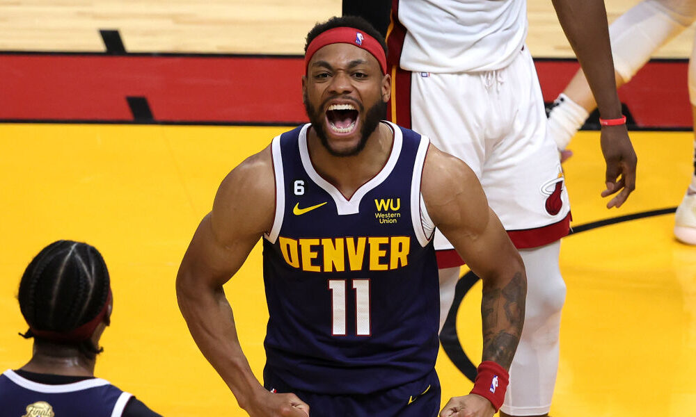 Bruce Brown's 21 points gives Denver a 3-1 lead in the Finals