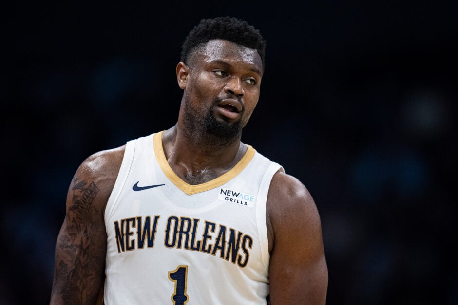 New Orleans Pelicans forward Zion Williamson