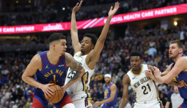 Oddsmakers have the Nuggets as favorites to add an intriguing role player