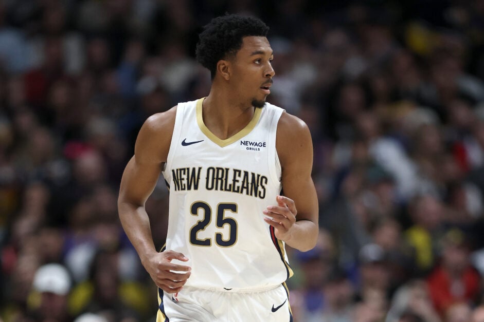 New Orleans Pelicans guard Trey Murphy III